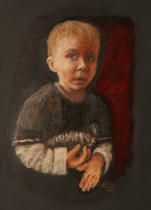 Petit garçon réfléchissant, 2009